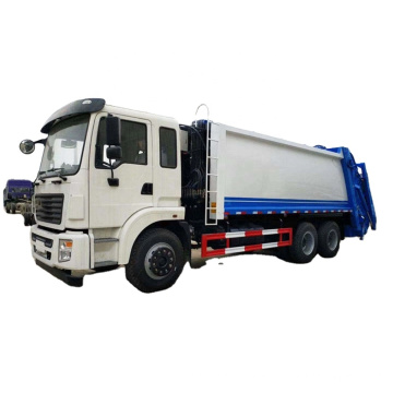 China Shacman Sinotruck Environmental Friendly New Garbage Collector Truck garbage/rubbish compressor truck to Africa Market